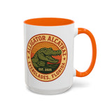 Alligator Alcatraz Large Coffee Mug