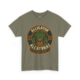 Alligator Alcatraz Cell Bars T-Shirt – Swamp Tough Style for Rebels & Gator Fans