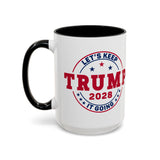 Trump 2028 Coffee Mug - Let's Keep it Going - Large 15 oz