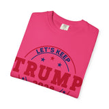 Donald Trump 2028 White T-Shirt Let's Keep it Going