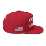 Gulf of America Embroidered  Hat w/ American Flag on Both Sides