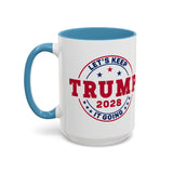 Trump 2028 Coffee Mug - Let's Keep it Going - Large 15 oz