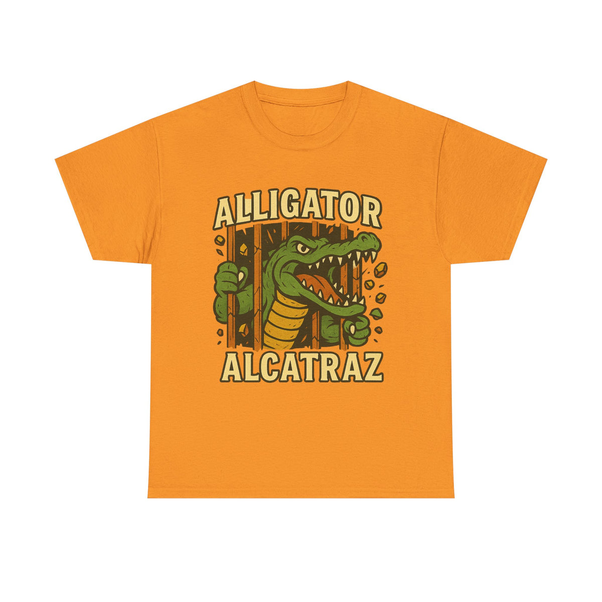 Alligator Alcatraz - Gator Behind Bars T-Shirt