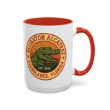 Alligator Alcatraz Large Coffee Mug