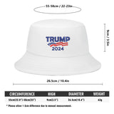 Trump 2024 Embroidered Bucket Hats
