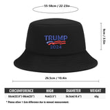 Trump 2024 Embroidered Bucket Hats