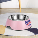 Trump 2024 Dog or Cat - Pet Food Bowl