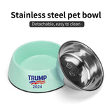 Trump 2024 Dog or Cat - Pet Food Bowl