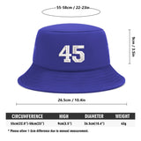 Trump #45 Embroidered Bucket Hat