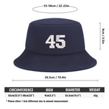 Trump #45 Embroidered Bucket Hat