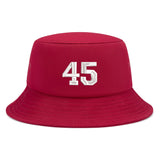 Trump #45 Embroidered Bucket Hat
