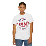 Donald Trump 2028 White T-Shirt Let's Keep it Going