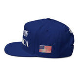 Gulf of America Embroidered  Hat w/ American Flag on Both Sides