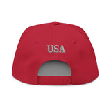 Gulf of America Embroidered  Hat w/ American Flag on Both Sides