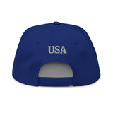 Gulf of America Embroidered  Hat w/ American Flag on Both Sides
