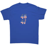 45-47 Trump Shirt- Red, White and Blue