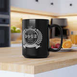 DOGE - Dept. of Government Efficiency Black Coffee Mug