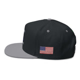 Alligator Alcatraz Embroidered Hat - Gator and Flag on Sides
