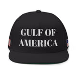 Gulf of America Embroidered  Hat w/ American Flag on Both Sides