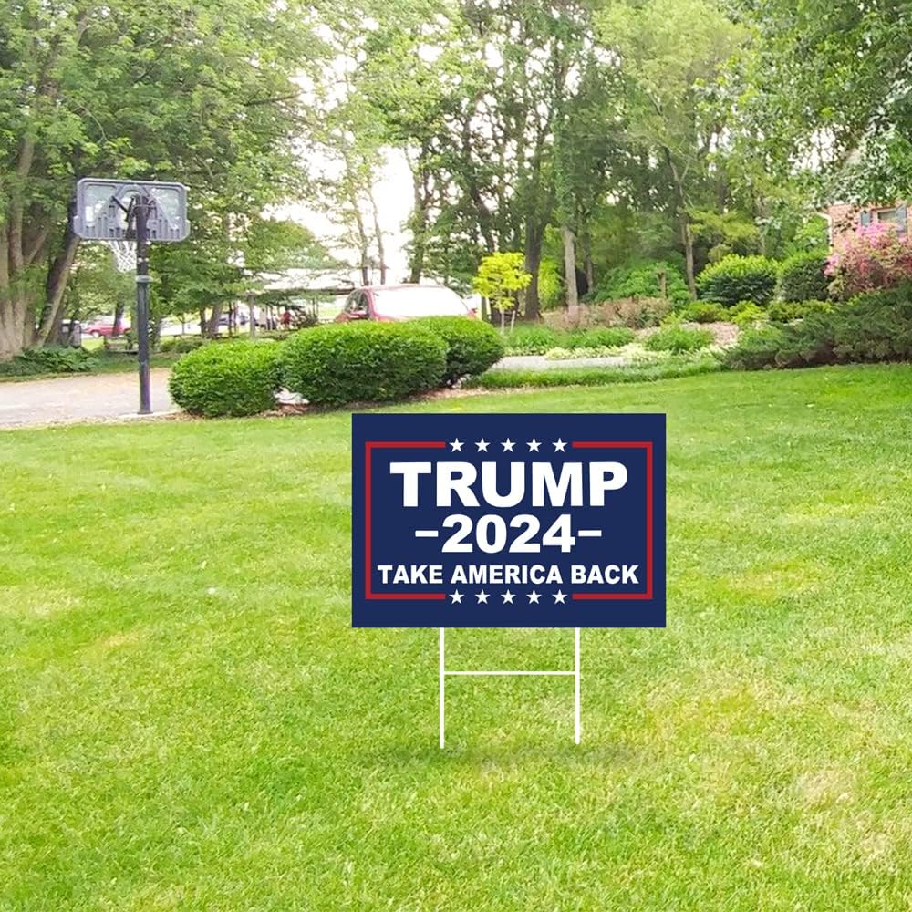 Trump 2024 Take America Back Yard Sign, Vote Trump, Trump 2024, Election Yard Sign, Yard Decor, Trump Sign, Outdoor Sign, Lawn Sign