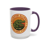 Alligator Alcatraz Large Coffee Mug