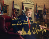 Personalized Donald Trump Autographed Picture - Signed Trump Photo