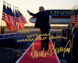 Personalized Donald Trump Autographed Picture - Signed Trump Photo