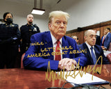 Personalized Donald Trump Autographed Picture - Signed Trump Photo