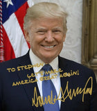 Personalized Donald Trump Autographed Picture - Signed Trump Photo
