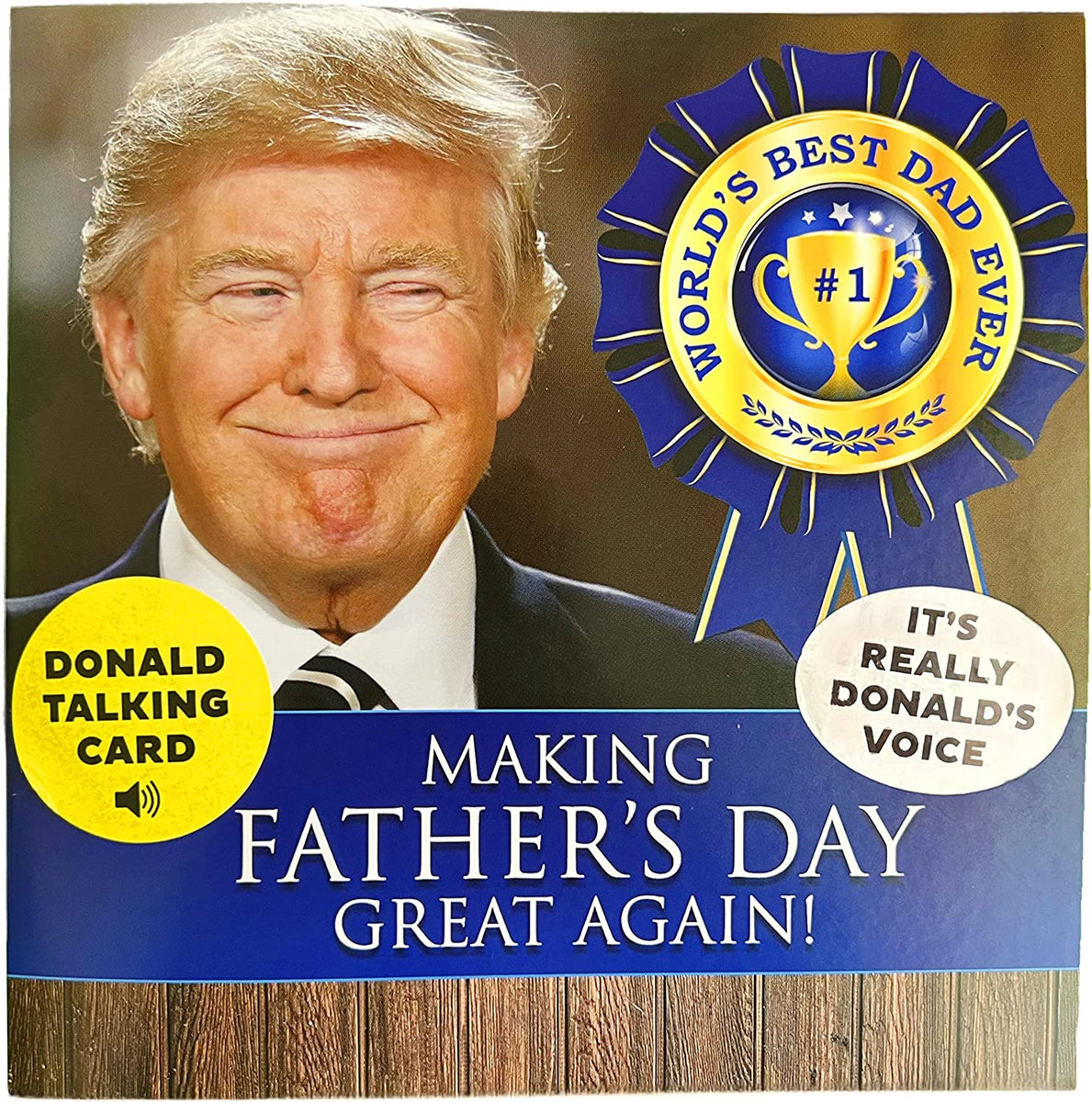 Talking Donald Trump Christmas Card - Funny Donald Trump Gifts for Dad 