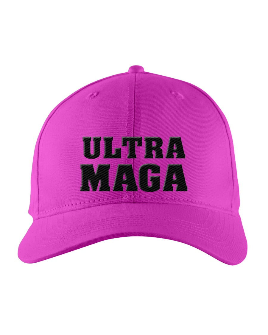 Pink Ultra MAGA Embroidered Trump Hat for Women