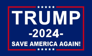 Supporting Trump in 2024: Show Your Patriotism with the Trump 2024 Save America Again Flag
