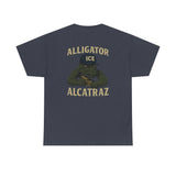 Alligator Alcatraz - Gator wearing ICE hat on a  T-Shirt