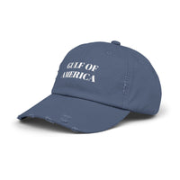 Gulf of America Distressed Cap - Printed Vintage Hat