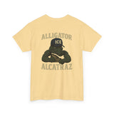 Alligator Alcatraz - Gator wearing ICE hat on a  T-Shirt