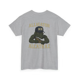 Alligator Alcatraz - Gator wearing ICE hat on a  T-Shirt