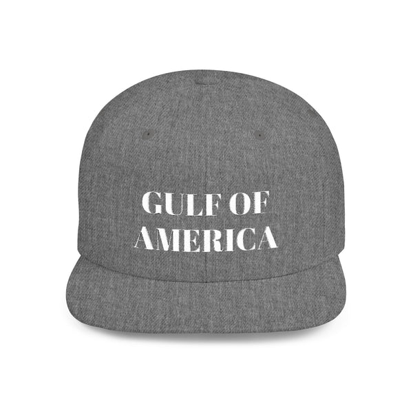 Gulf of America Snapback Hat - not embroidered