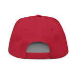 Red Trump 2028  Hat - Embroidered w/ American Flag on Both Sides