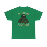 Alligator Alcatraz - Gator wearing ICE hat on a  T-Shirt