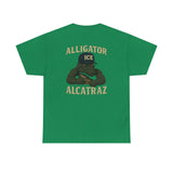 Alligator Alcatraz - Gator wearing ICE hat on a  T-Shirt