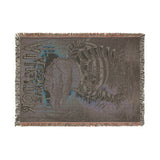 Alligator Alcatraz Woven Blanket 52x37"
