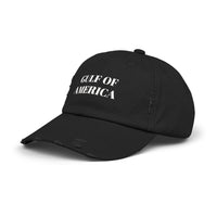 Gulf of America Distressed Cap - Printed Vintage Hat