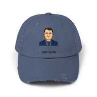 Charlie Kirk 1993–2025 Memorial Tribute Distressed Hat