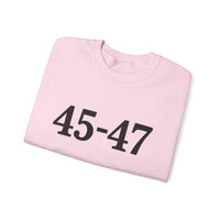 Trump 45-47 Heavy Blend Crewneck Sweatshirt/Sweater
