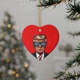 Trump Holiday Shapes Christmas Ornaments
