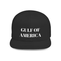 Gulf of America Snapback Hat - not embroidered