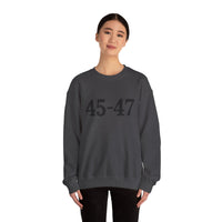 Trump 45-47 Heavy Blend Crewneck Sweatshirt/Sweater