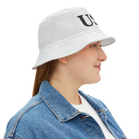 USA Trump White Bucket Hat