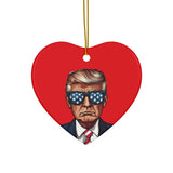Trump Holiday Shapes Christmas Ornaments