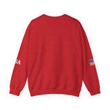 Freedom Sweatshirt - Charlie Kirk Tribute American Flag & USA on Sleeves Sweatshirt/Sweater